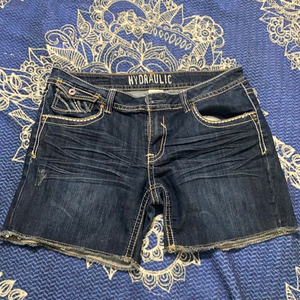 Hydraulic Jean shorts
